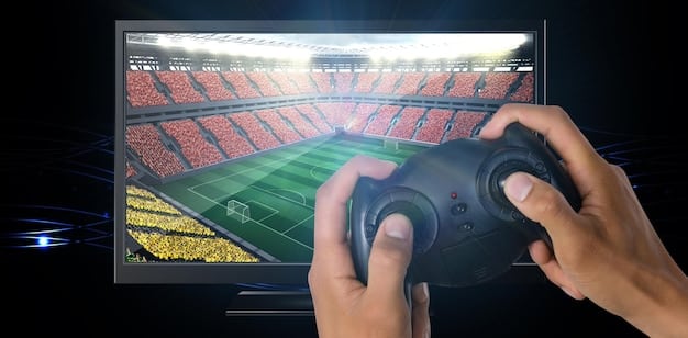 A split-screen image showing the controller input for a specific FIFA 25 skill move on one side and a player performing the move in the game on the other. The controller input is highlighted with a visual cue.