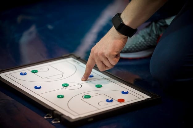 An in-game shot of a player selecting player instructions for their striker, specifically focusing on the 