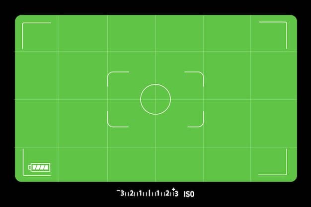 A close-up screenshot of the FIFA 25 screen showing the aiming reticle positioned just outside the post with the curved trajectory line indicated for a free kick.