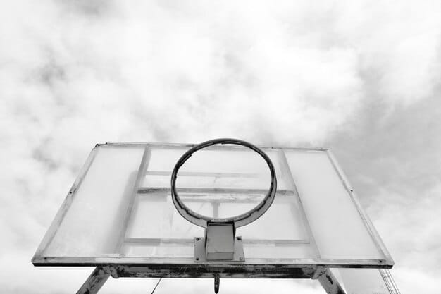 A legal document with a magnifying glass hovering over complex clauses, with a small soccer ball in the corner, symbolizing the intricate legal challenges in sports.