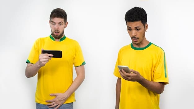 A person holding a US soccer jersey, pointing to a specific internal tag with a serial number or QR code, implying verification.