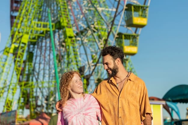 A family wearing Orlando City SC jerseys enjoying a theme park ride, connecting soccer fandom with vacation experiences.