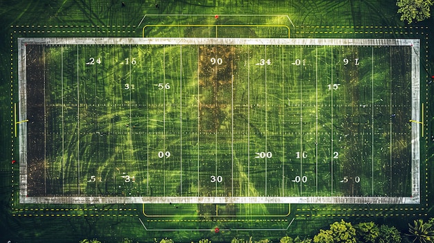 A detailed heatmap of a soccer field showing player activity zones and passing lanes, displayed on a large screen in a team meeting room.
