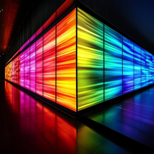 A fan zone illuminated with team-colored LED strip lights, a large TV screen displaying a game, and a mini-fridge stocked with drinks and snacks. The image emphasizes how The Ultimate Fan Zone Makeover: Transform Your Living Room into a Stadium Experience for Under $500 can create an authentic stadium atmosphere with strategic lighting and refreshments.