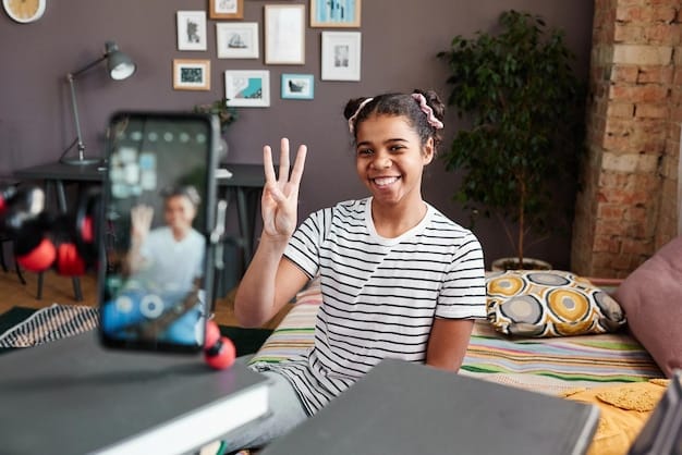 A content creator hosts a live Q&A session with fans on a virtual platform, showcasing direct interaction and community engagement in the future of fandom. The scene highlights the conversational aspect of fan culture.