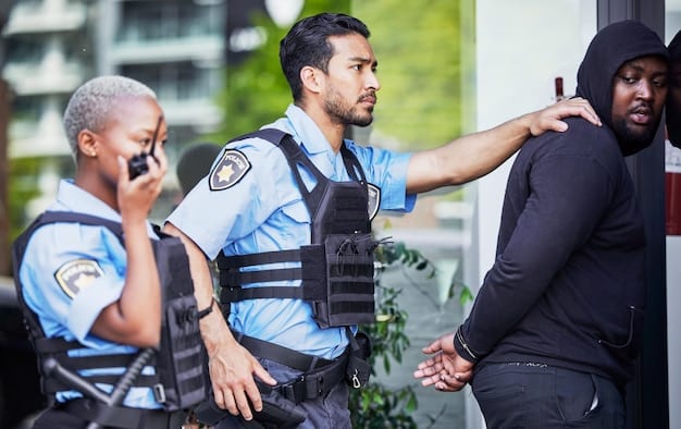 A photograph showing a joint training exercise of different law enforcement agencies, including local police, federal agents, and even international representatives. The exercise simulates a response to a potential security threat, emphasizing coordination and collaboration in World Cup Security: What New Measures Are Being Implemented for the 2026 Tournament in the US?.