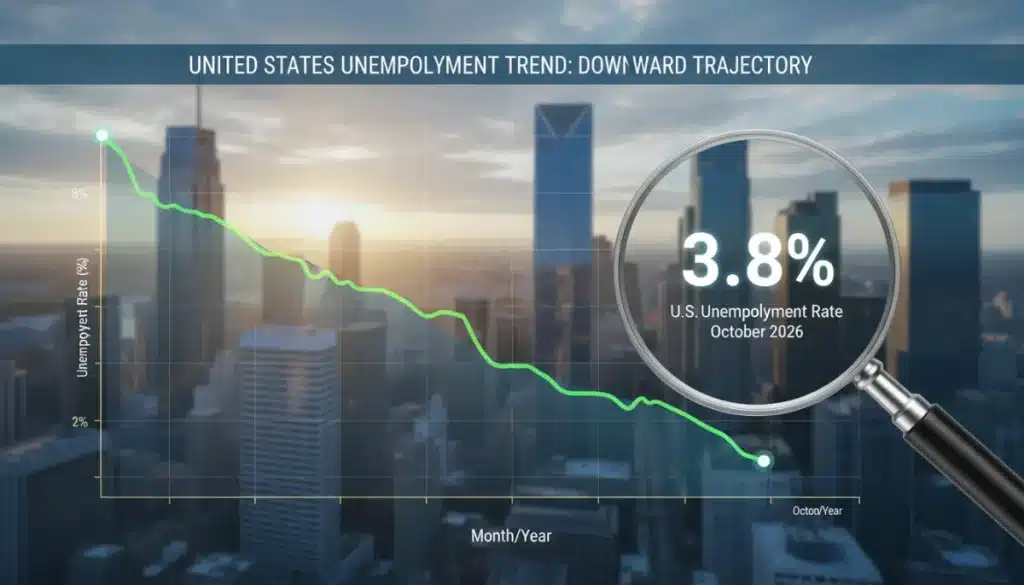 US Unemployment Rate Drops to 3.8% in October 2026: Expert Analysis