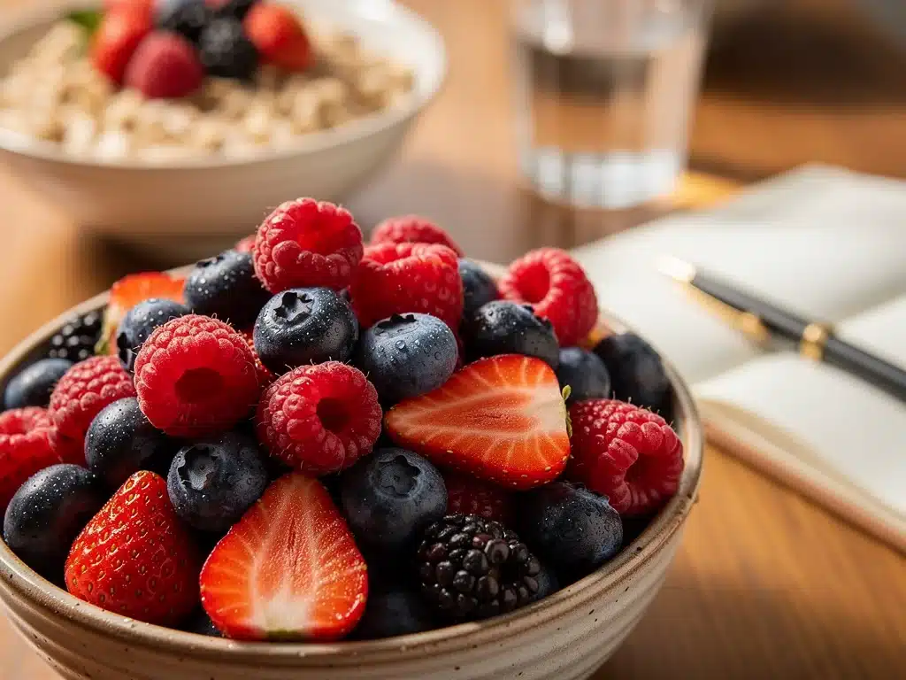 Antioxidant-rich berries for improved cognitive function