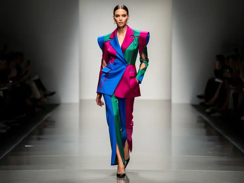 Givenchy-inspired deconstructed tailoring illustrating the Spring-Summer 2026 focus on cut and structure.